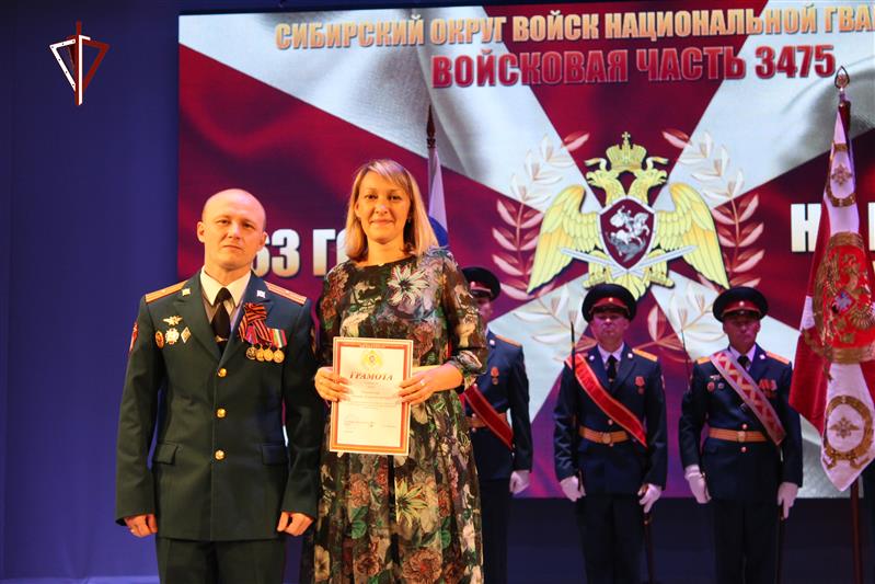 Военнослужащие зеленогорского батальона Росгвардии отметили годовщину образования воинской части 
