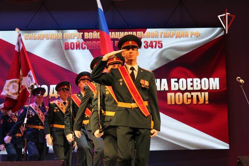 Военнослужащие зеленогорского батальона Росгвардии отметили годовщину образования воинской части 