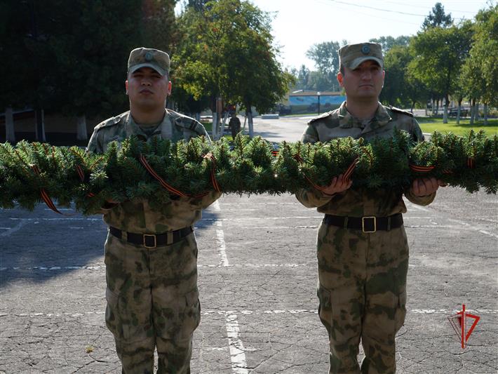 В Северском соединении Росгвардии почтили память погибших при исполнении воинского долга