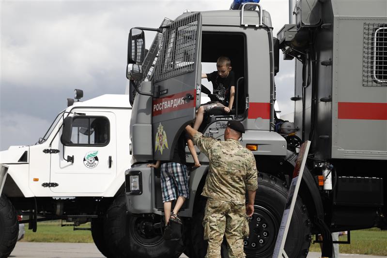 Восточный округ Росгвардии участвует в международном форуме «Армия-2021»