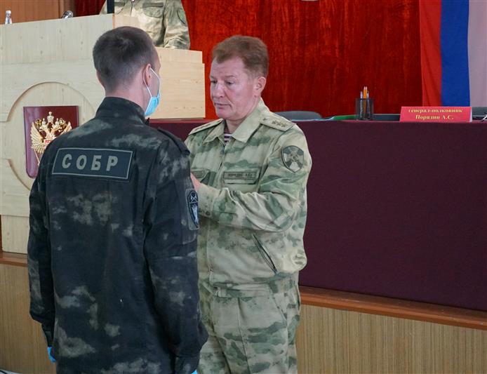 Командующий Приволжским округом Росгвардии проинспектировал подразделения ведомства в Ульяновской области