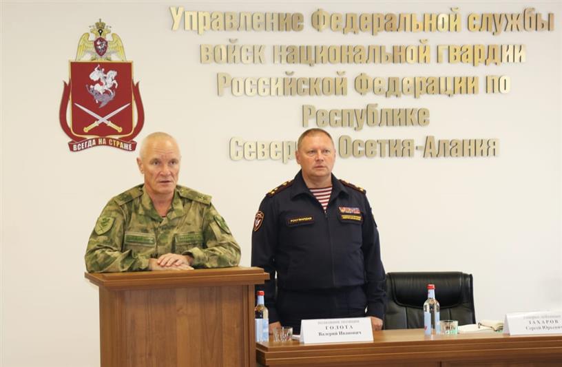 В Северной Осетии представлен новый руководитель республиканского управления Росгвардии