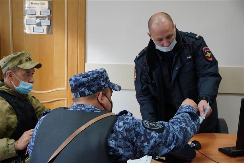 Личный состав Управления Росгвардии по НАО принял участие в антитеррористических учениях