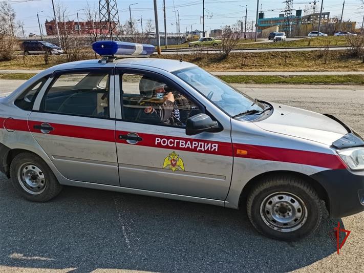 Сотрудники Росгвардии и полиции задержали в Томске пьяного водителя, пытавшегося скрыться от погони 