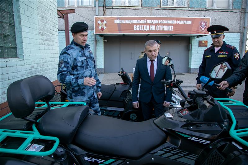 В Управление Росгвардии по Архангельской области поступила новая спецтехника