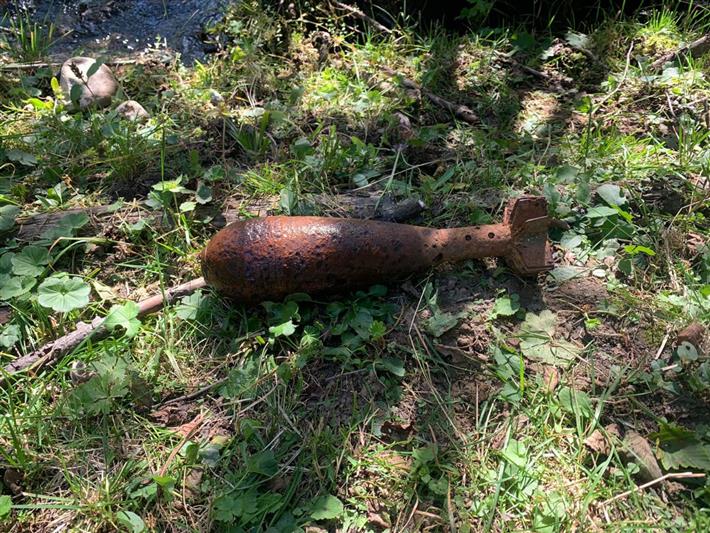В Карачаево-Черкесии росгвардейцы обезвредили снаряд времён Великой Отечественной войны