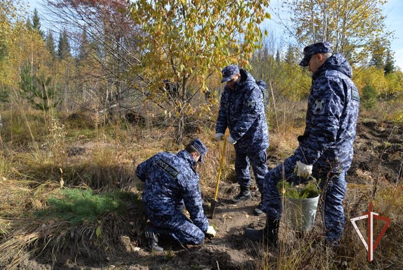 Росгвардия поддержала всероссийскую экологическую акцию на Среднем Урале