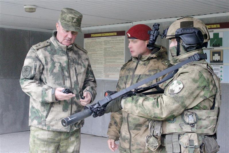 Отряд спецназа «Ермак» Росгвардии принял на вооружение новые лазерные приборы 