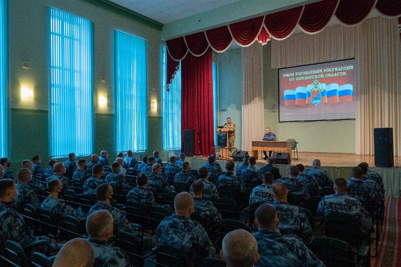 Замкомандующего Приволжским округом Росгвардии проинспектировал подразделения ведомства в Пензенской области
