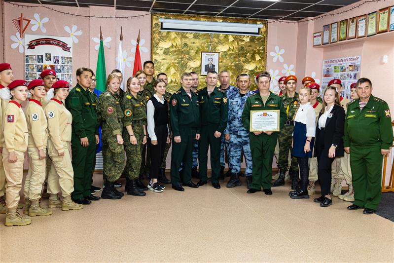 Хабаровскому военно-патриотическому клубу присвоено имя погибшего сотрудника ОМОН