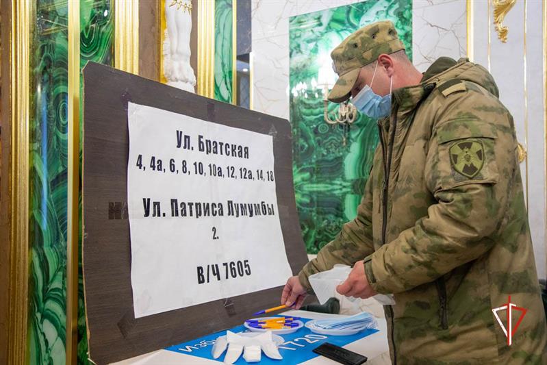 На Урале Росгвардия обеспечила правопорядок и безопасность проведения выборов в Государственную думу