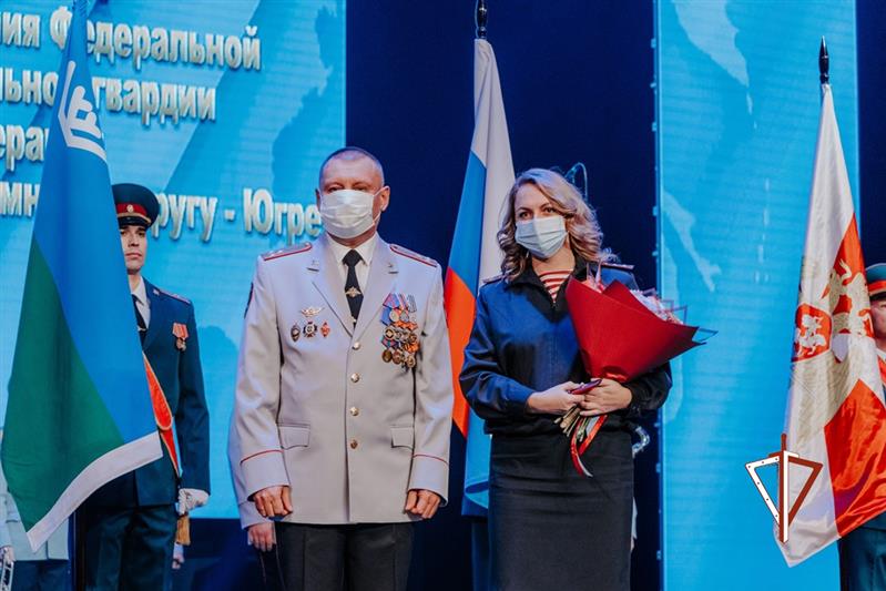 Пятилетие югорского управления Росгвардии отметили в Ханты-Мансийске (видео)