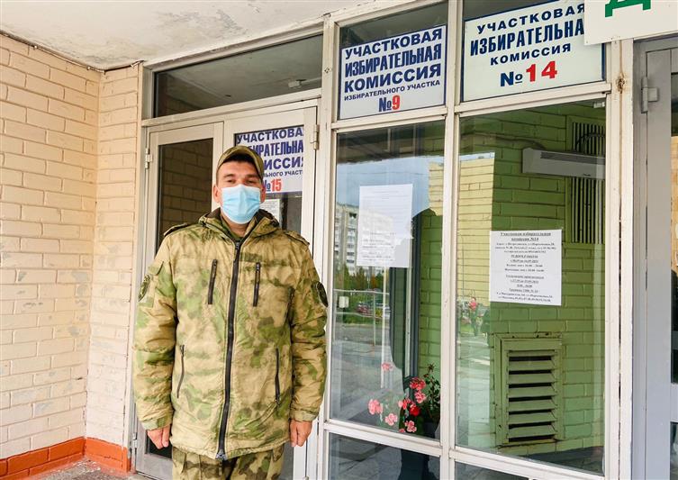 Росгвардия обеспечила безопасность на выборах в Северо-Западном федеральном округе