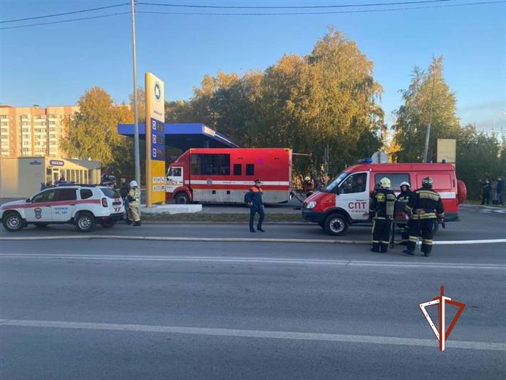 Патруль Росгвардии оказал содействие МЧС в эвакуации жителей горящего дома в Тюмени