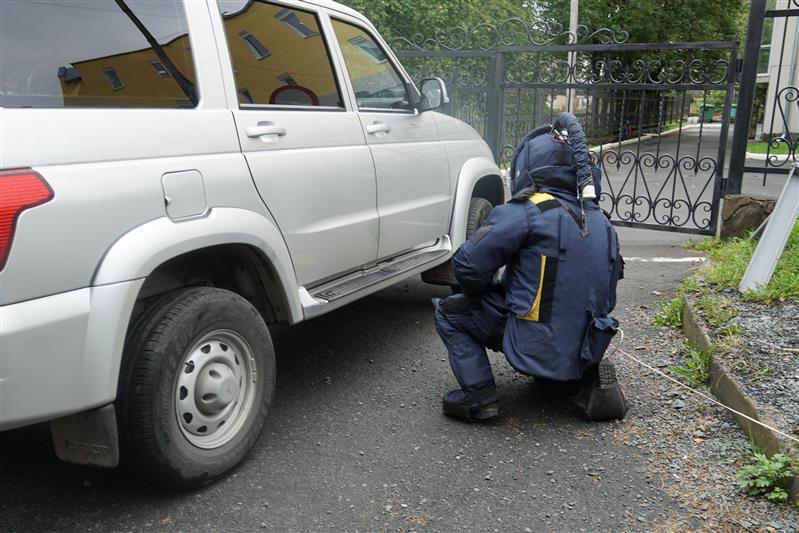 Тренировка по антитеррористической защищенности проведена в Управлении Росгвардии по Республике Карелия 
