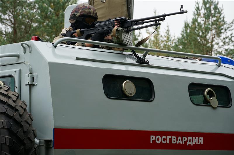 Полевой выход ОМОН Росгвардии прошёл в Ивановской области 