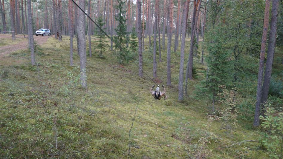 Псковский СОБР Росгвардии завершил полевой выход (видео)