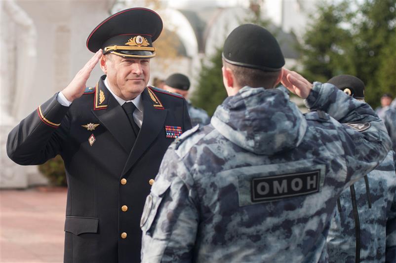 Начальник столичного главка Росгвардии поздравил личный состав с 5-летием территориального органа