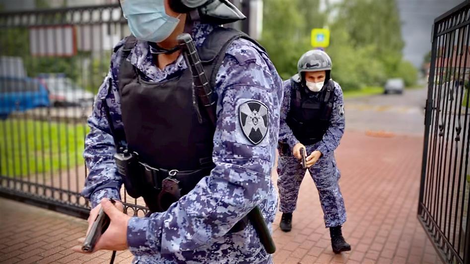 В Калининграде сотрудники Росгвардии задержали двух мужчин за нанесение телесных повреждений