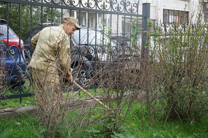 Карельские росгвардейцы приняли участие во Всероссийской экологической акции «Зеленая Россия»