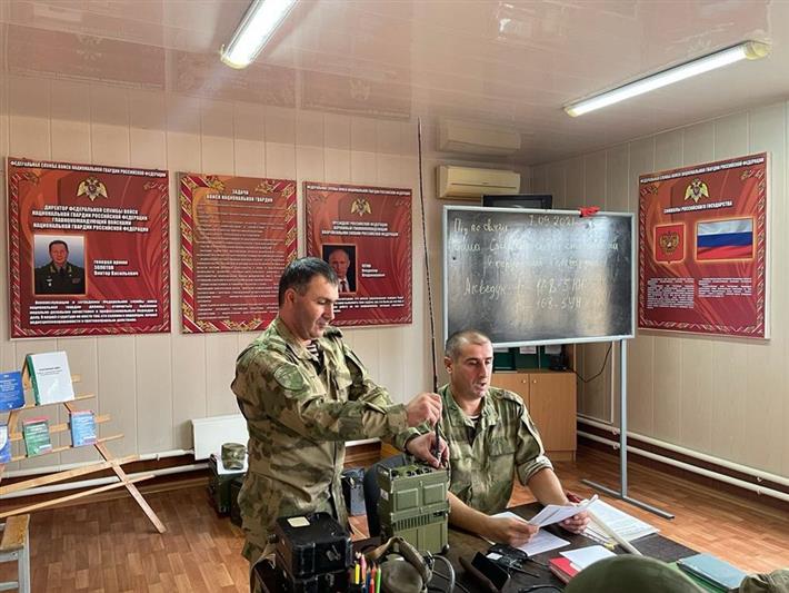 Кизлярский класс Росгвардии «Гвардейская смена» приступил к профильному обучению