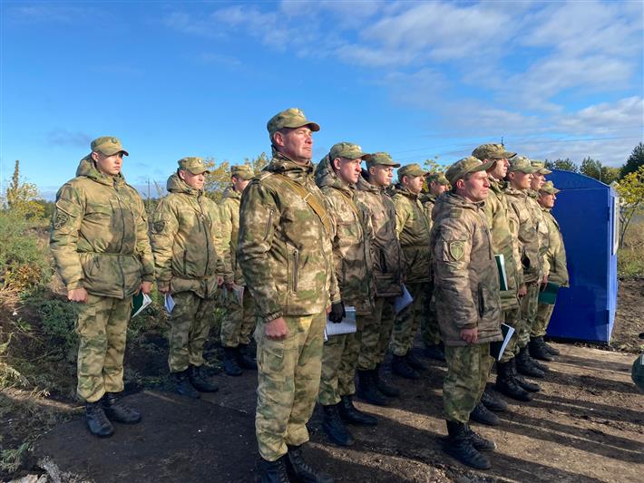 Почти три десятка водителей и наводчиков вооружения БТР поступят на службу в Росгвардию