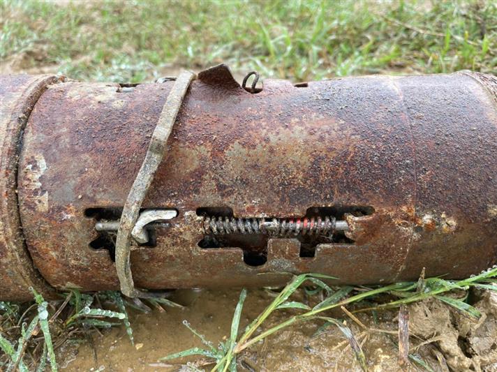 В Дагестане росгвардейцы обезвредили боевой снаряд