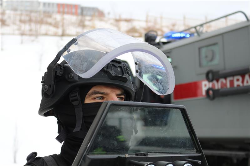 Начальник столичного главка Росгвардии поздравил личный состав с 5-летием территориального органа