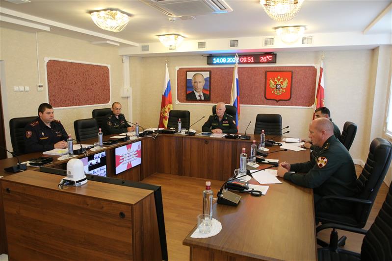 В Северо-Кавказском округе войск национальной гвардии Российской Федерации состоялся военный совет 