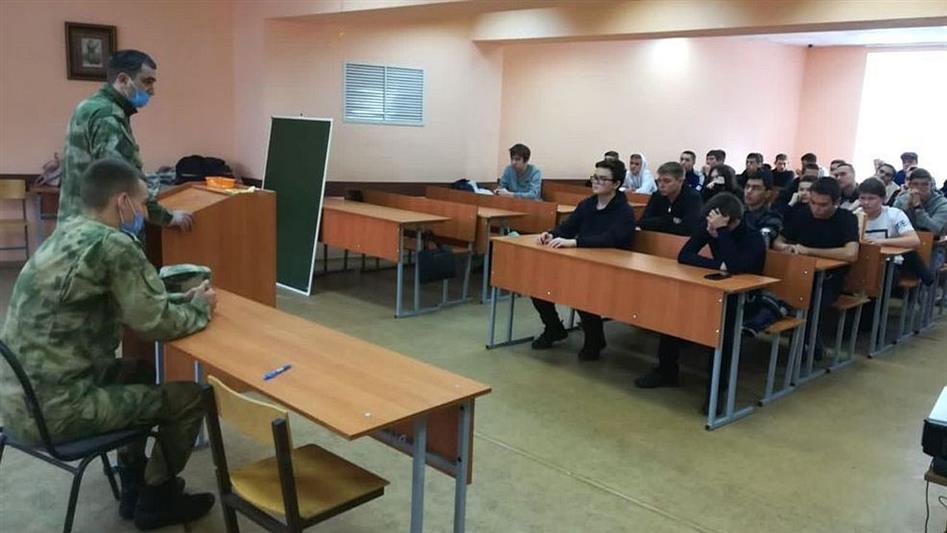 Офицеры войск правопорядка рассказали казанским студентам о службе в Росгвардии