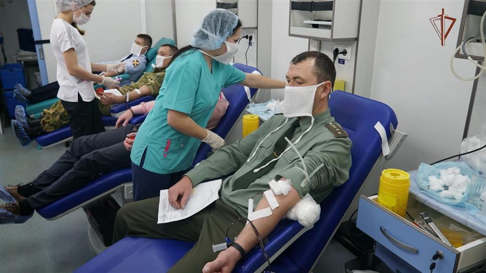 Росгвардейцы пополнили банк донорской крови Брянской области