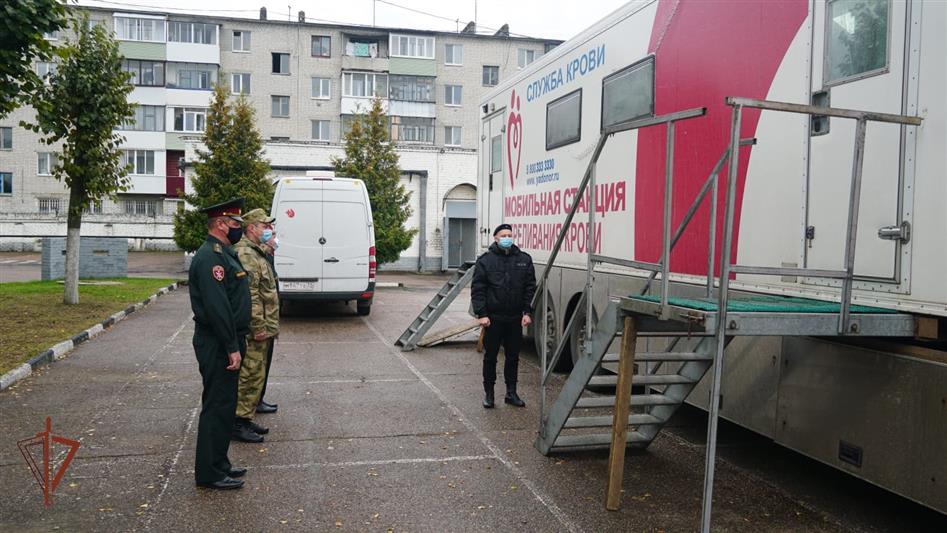 Росгвардейцы пополнили банк донорской крови Брянской области
