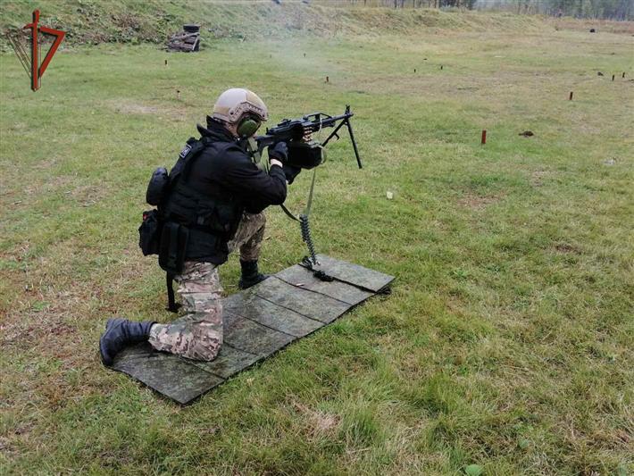 Полевой выход ангарского ОМОН Росгвардии прошел в Иркутской области