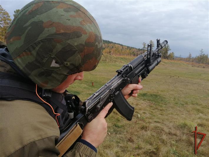 Полевой выход ангарского ОМОН Росгвардии прошел в Иркутской области