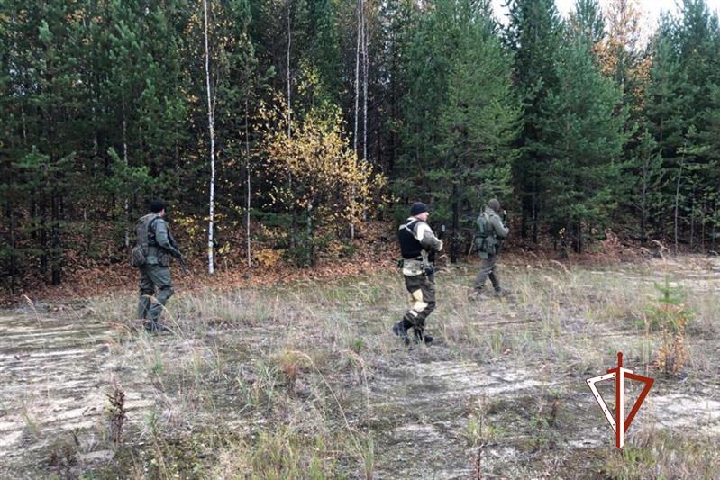 В Югре состоялся полевой выход СОБР Росгвардии