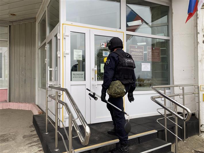 Северо-Западный округ Росгвардии участвует в обеспечении безопасности на избирательных участках