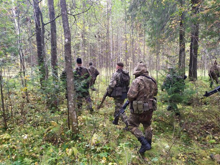 Завершился полевой выход сыктывкарского СОБР Росгвардии