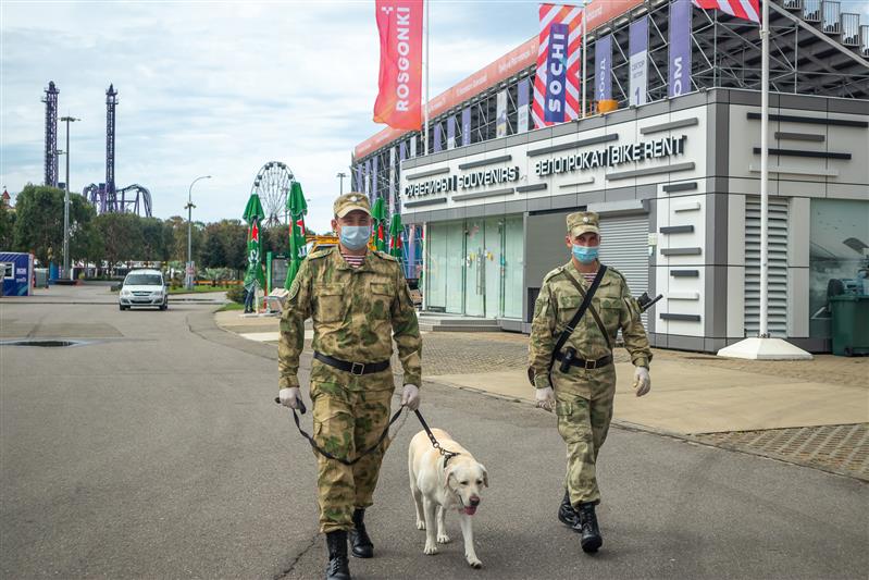 Росгвардия обеспечила безопасность российского Гран-при «Формулы-1» 
