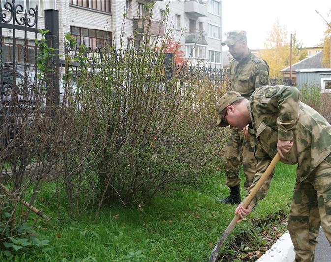 Карельские росгвардейцы приняли участие во Всероссийской экологической акции «Зеленая Россия»