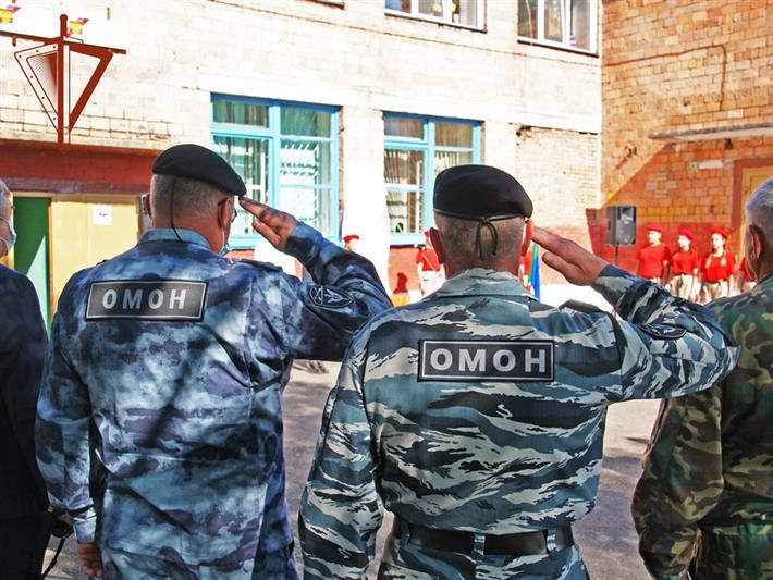 Увековечена память бойца абаканского ОМОН, погибшего при исполнении служебного долга 