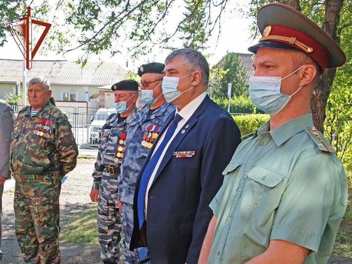 Увековечена память бойца абаканского ОМОН, погибшего при исполнении служебного долга 