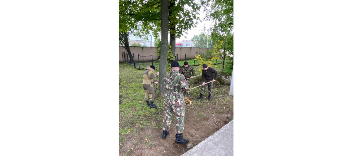 Росгвардия поддержала всероссийскую экологическую акцию в Санкт-Петербурге