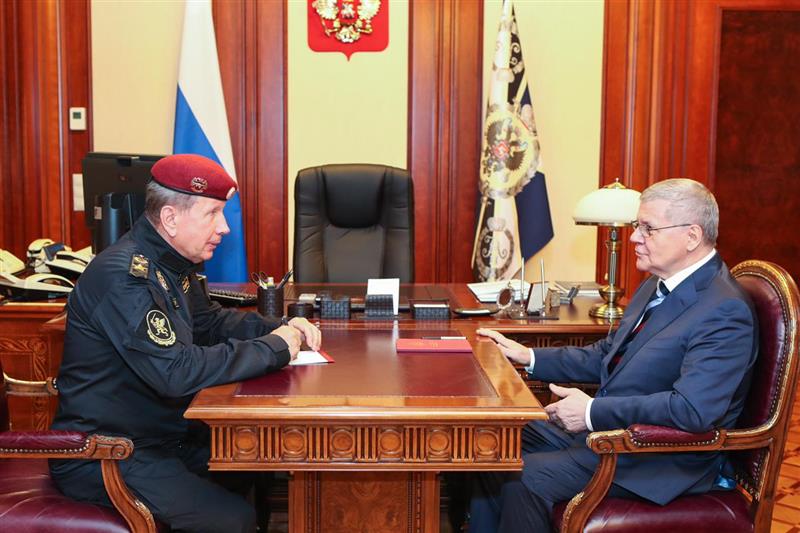 Генерал армии Виктор Золотов совершил рабочую поездку в Северо-Кавказский округ Росгвардии