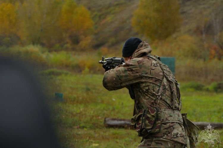 Кемеровский ОМОН Росгвардии завершил полевой выход (видео)