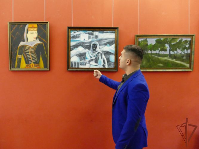 Выставка картин офицера Росгвардии открылась в Томске (фото, видео)