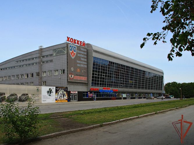 Росгвардия обеспечила безопасность матча ВХЛ в Екатеринбурге