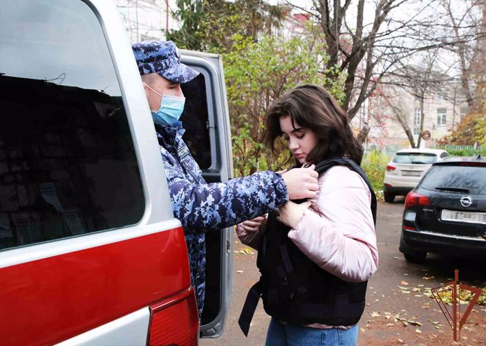 Саранские журналисты заступили на дежурство с патрульным нарядом Росгвардии