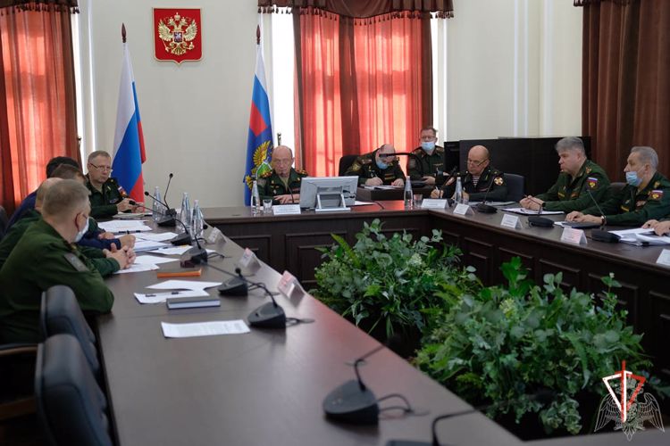 Представитель Росгвардии принял участие в координационном совещании военной прокуратуры Центрального военного округа 