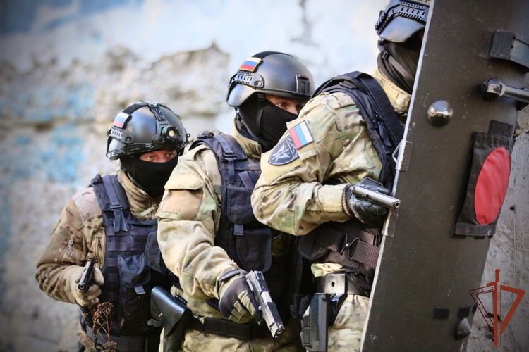 Спецназ Росгвардии содействовал пресечению канала незаконного сбыта оружия в Омске