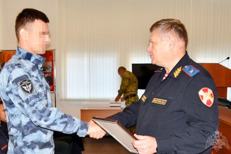 В Ростове-на-Дону 33-летие с момента формирования отметили сотрудники ОМОН Росгвардии